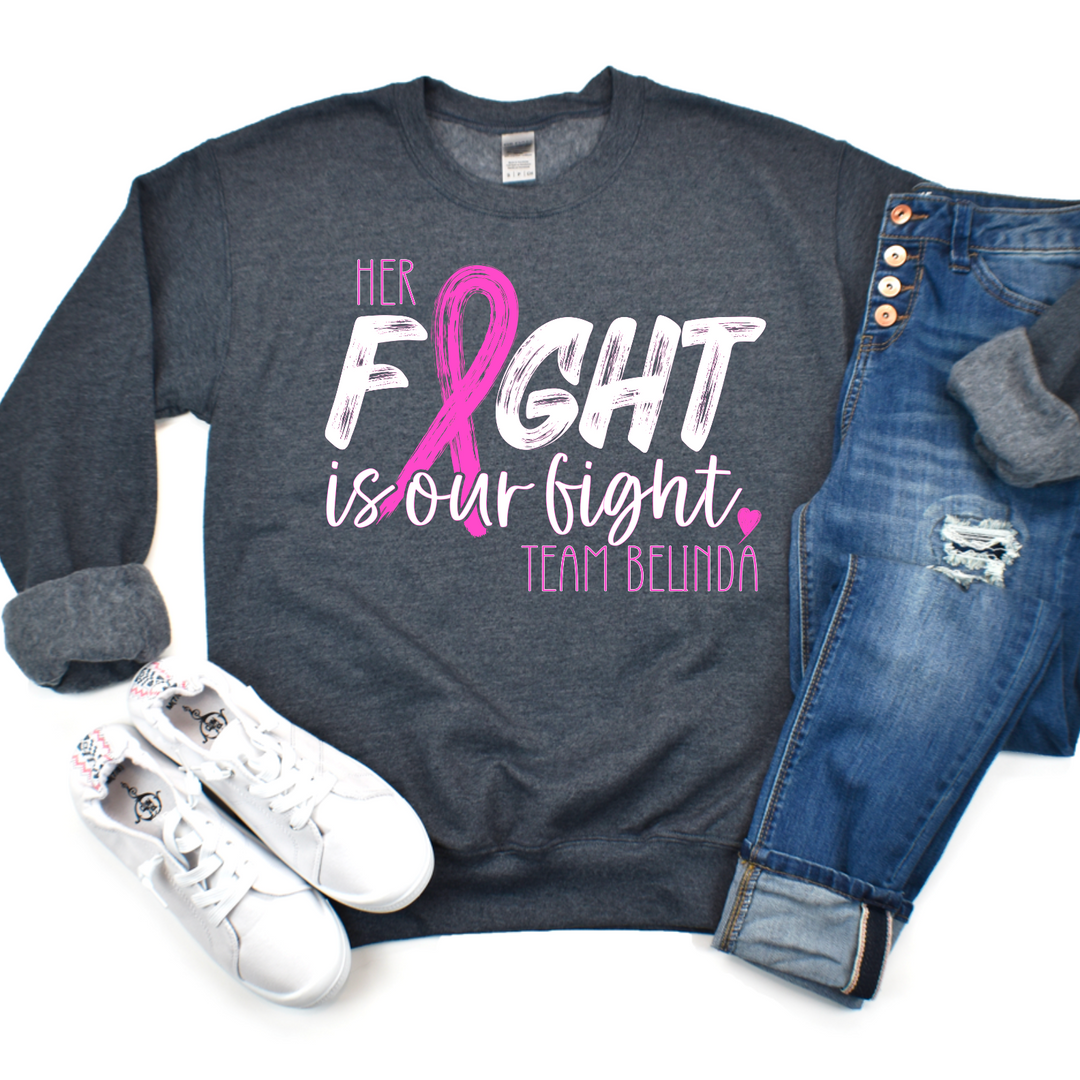 Team Belinda DARK HEATHER GILDAN Sweatshirt