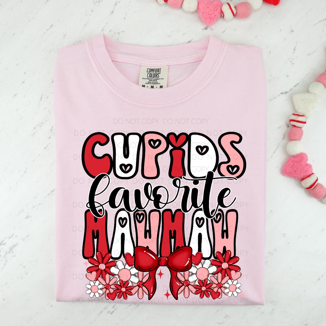 Cupids Favorite Mawmaw DTF Print