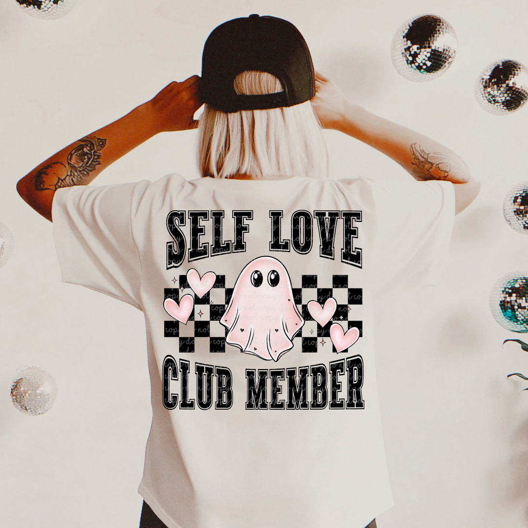 Self Love Club Member DTF Print