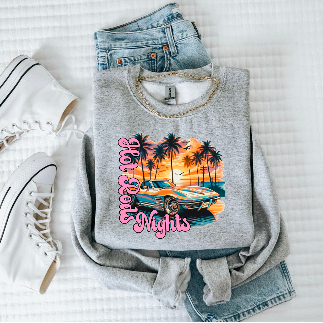 Hot Rods Nights DTF Print
