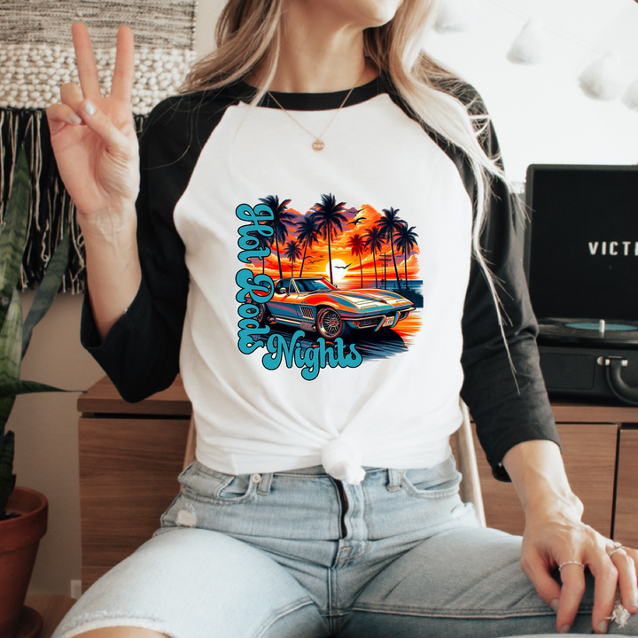 Hot Rods Nights DTF Print