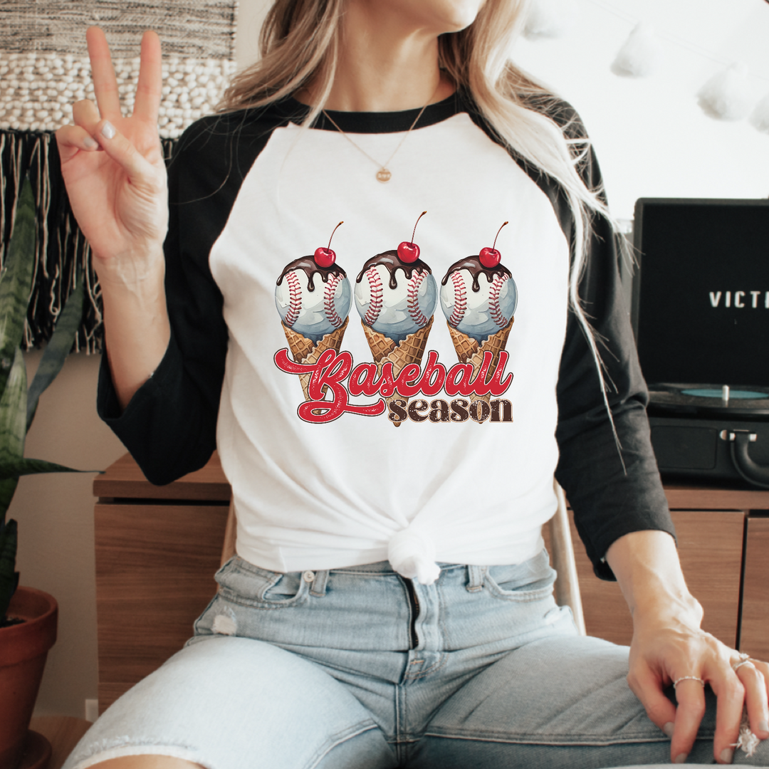 Ball Season Icecream DTF Print