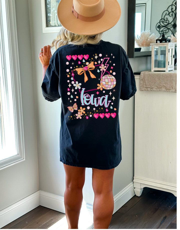 Preppy States BACK DTF Print