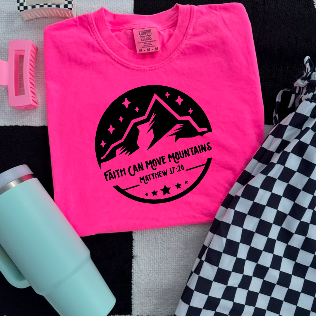 Faith Can Move Mountains DTF Print