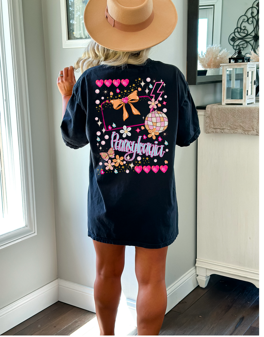 Preppy States FRONT DTF Print