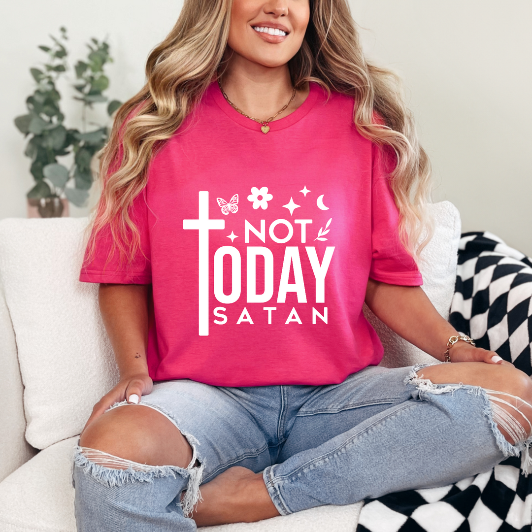 Not Today Satan DTF Print