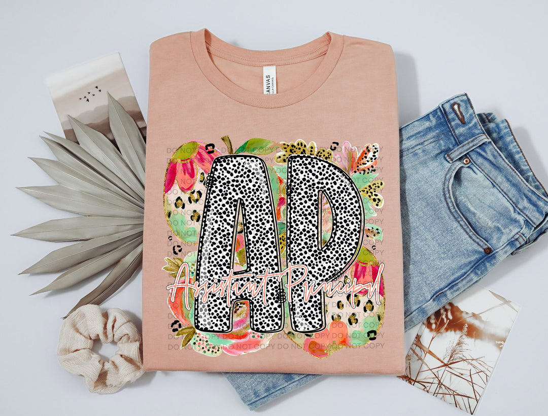 Assistant Principal DTF Print