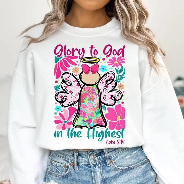 Glory To God DTF Print