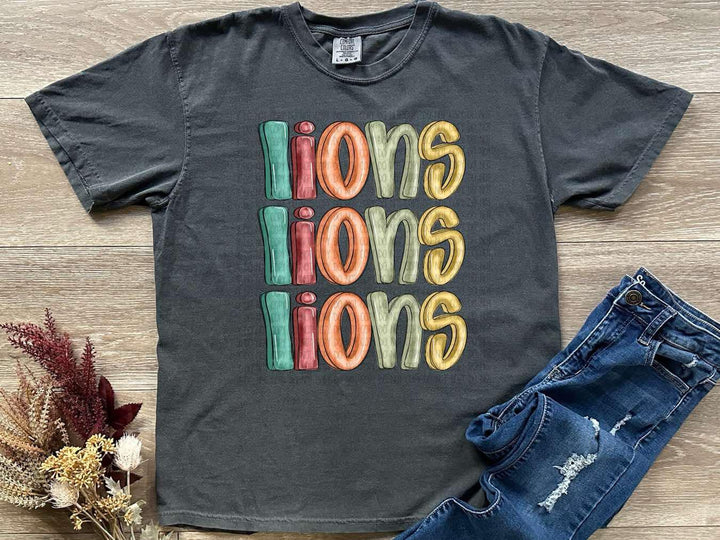 Painted Mascot DTF Print