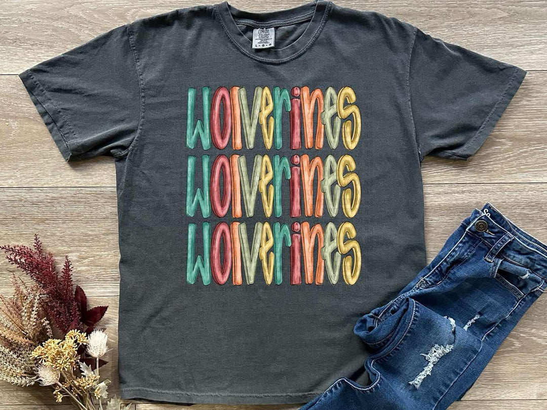 Painted Mascot DTF Print