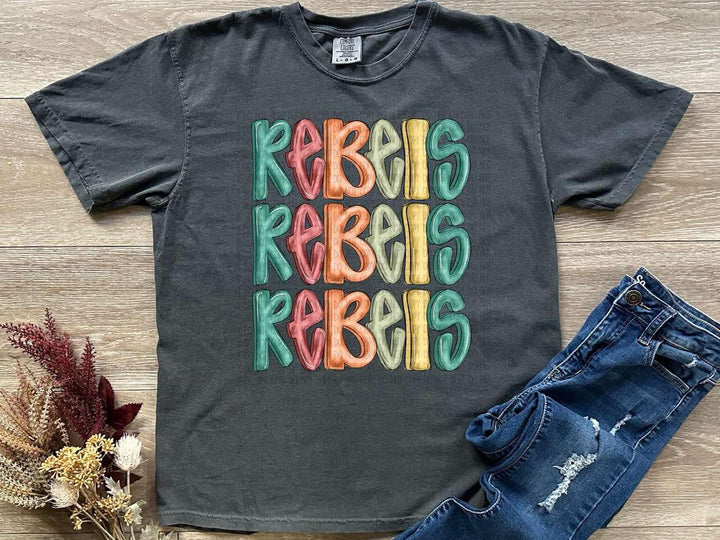 Painted Mascot DTF Print