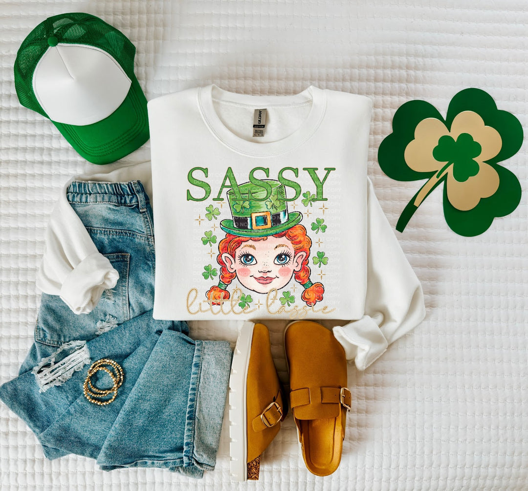 Sassy Little Lassie DTF Print