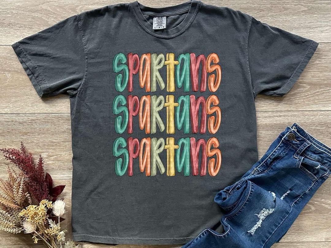 Painted Mascot DTF Print