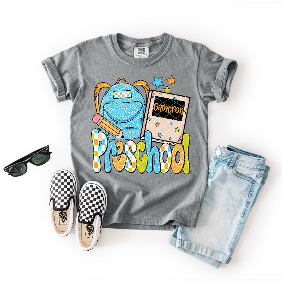 Backpack Collection Custom Boy DTF Print