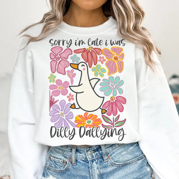 I’m Sorry I Was Late DTF Print