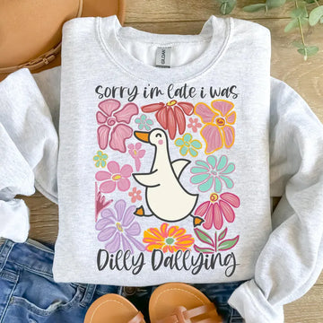 I’m Sorry I Was Late DTF Print