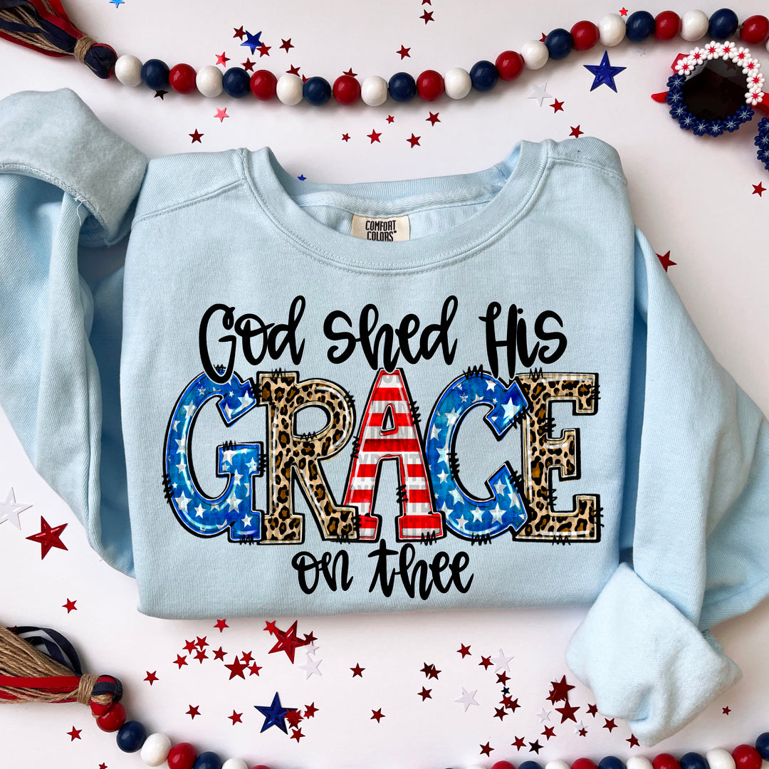 God Shed His Grace On Thee DTF Print
