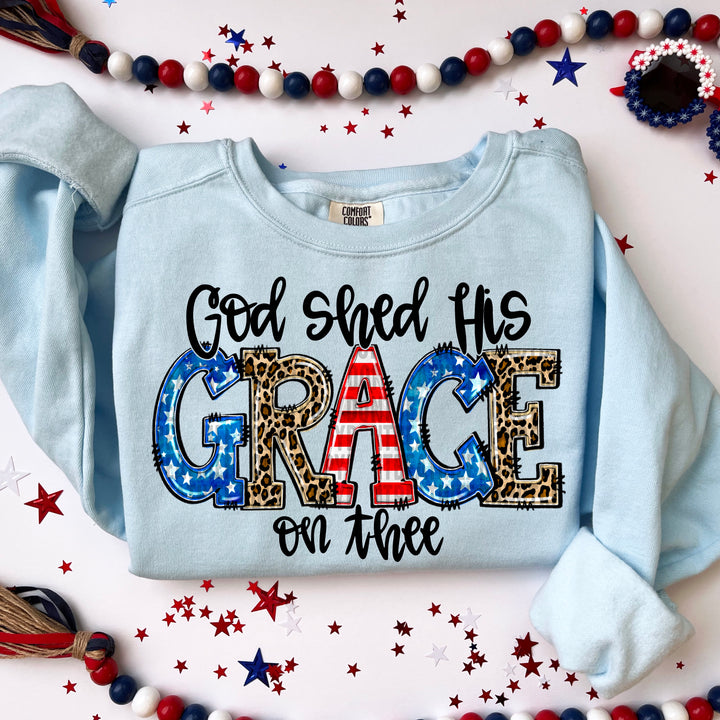 God Shed His Grace On Thee DTF Print
