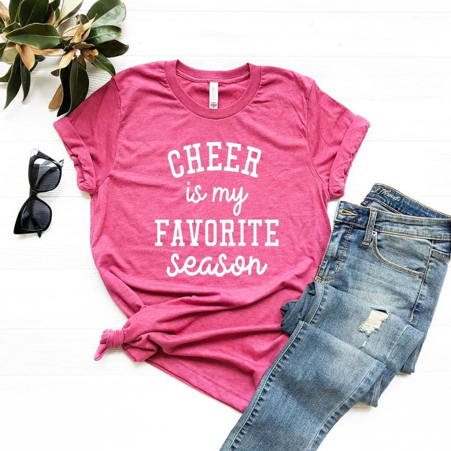 Cheer Is My Favorite Season DTF Print