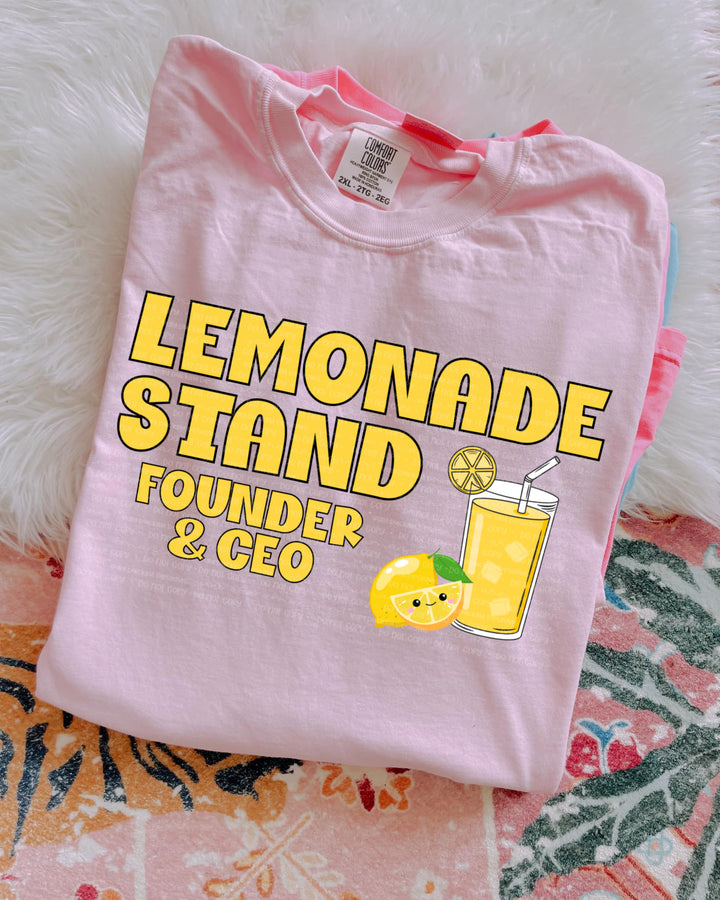 Lemonade Stand DTF Print