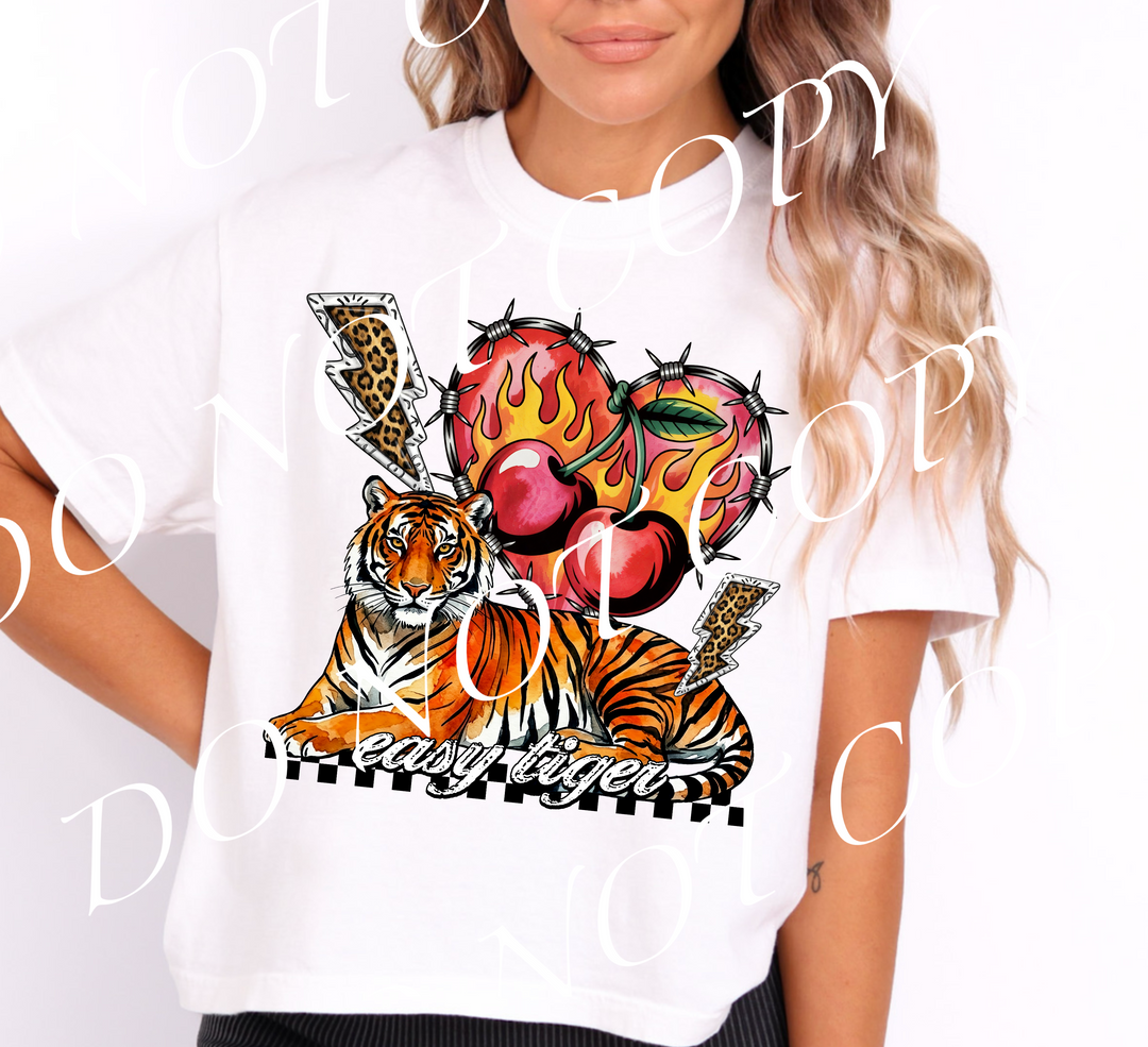 Easy Tiger DTF Print