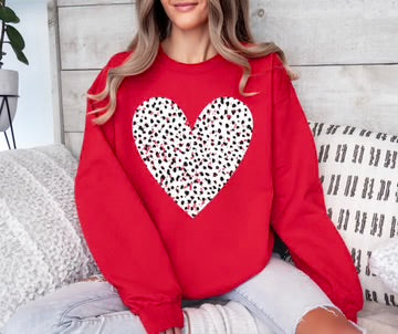 Dotted Heart DTF Print