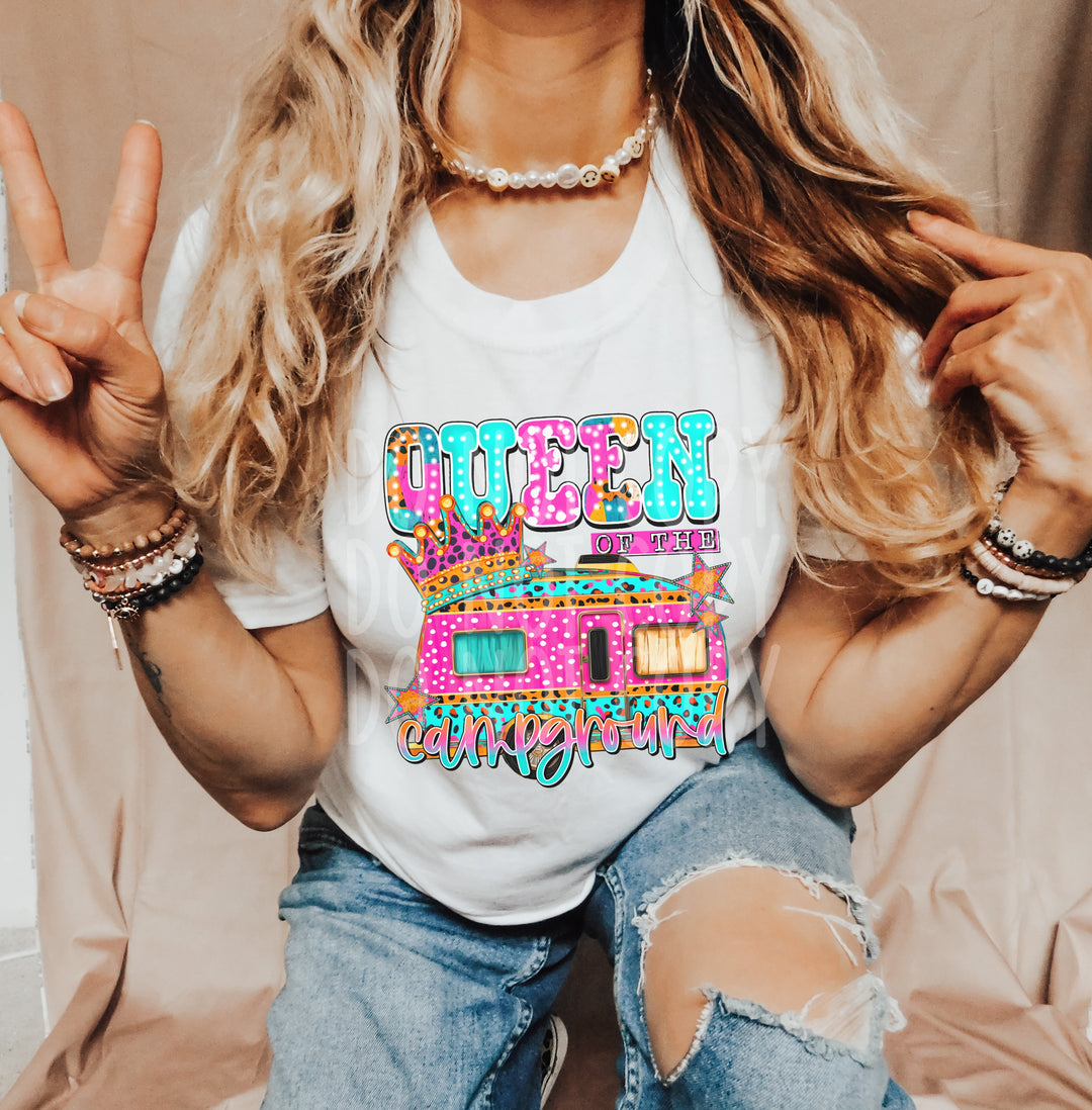Queen of the Campground DTF Print