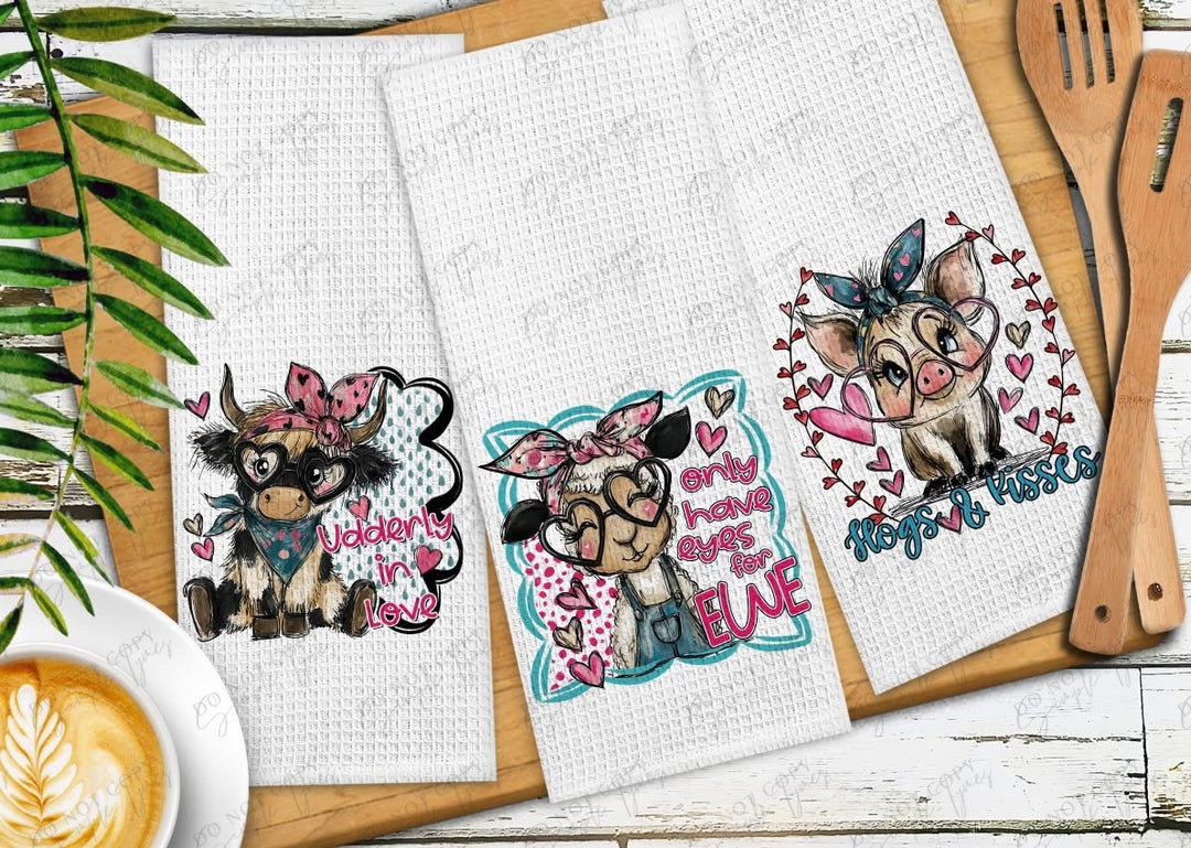 Udderly In Love DTF Print