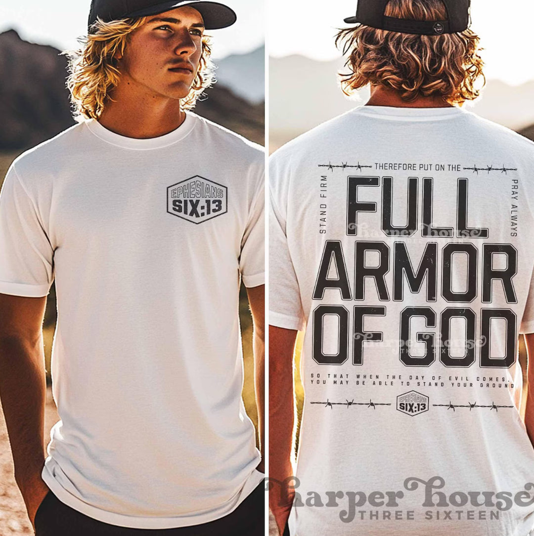Full Armor Of God OVERSIZED SET DTF Print