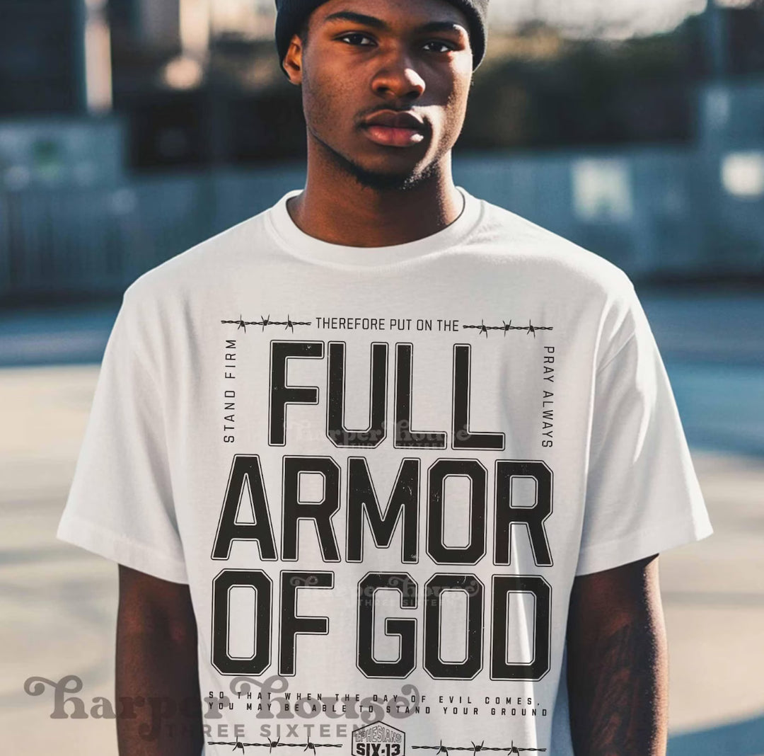 Full Armor Of God OVERSIZED SET DTF Print