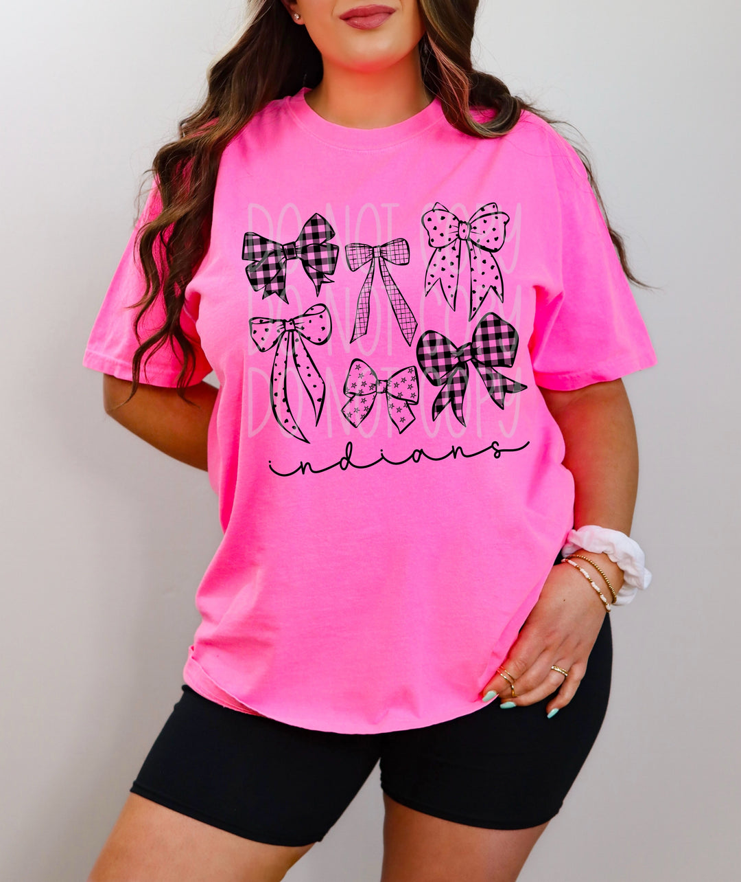 SC Mascot Bows DTF Print