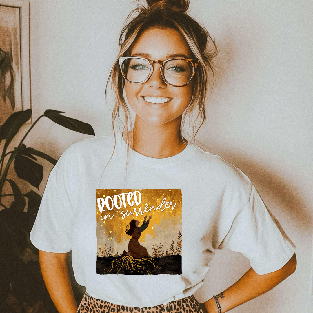 Rooted In Surrender DTF Print