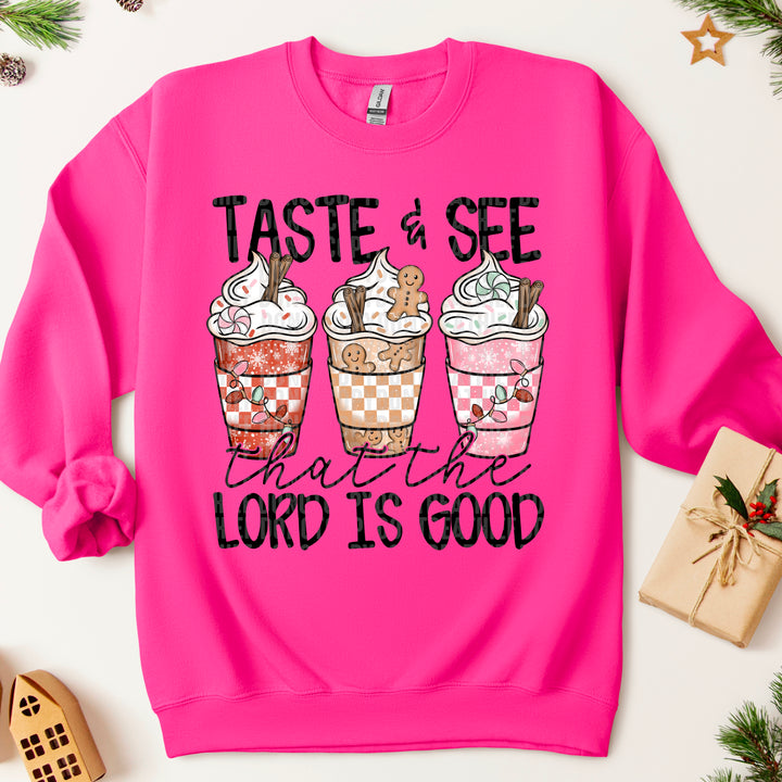 Taste And See Coffee DTF Print