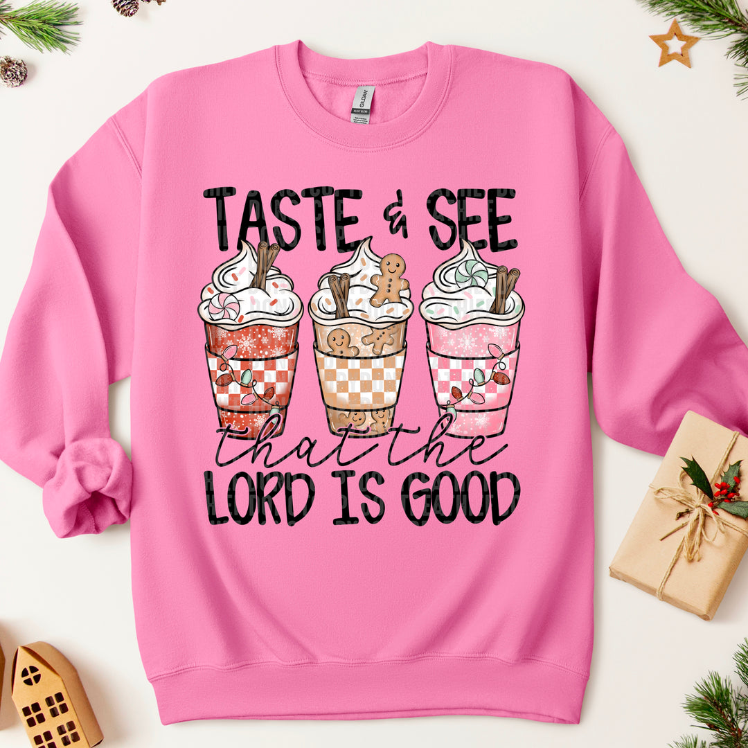 Taste And See Coffee DTF Print