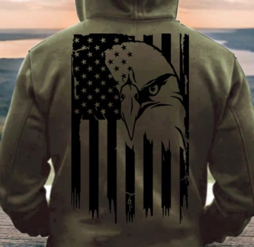 USA Eagle OVERSIZED DTF Print
