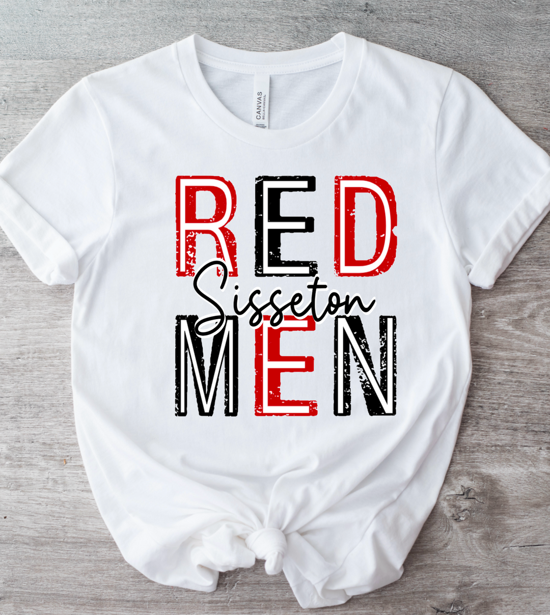 Red Men DTF Print