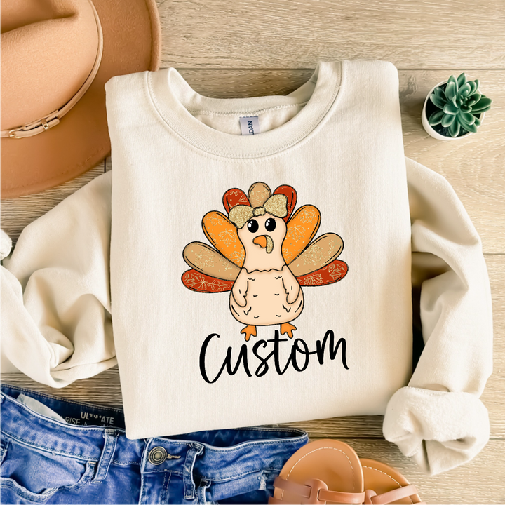 Light Turkey DTF Print