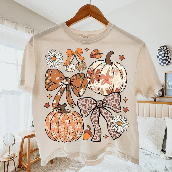 Coquette Pumpkin DTF Print