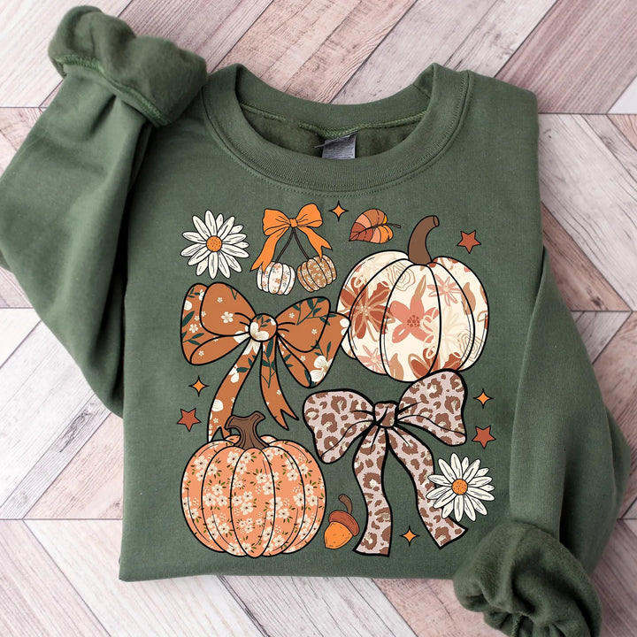 Coquette Pumpkin DTF Print
