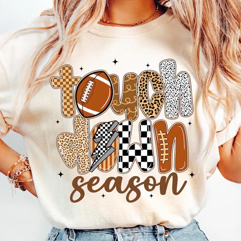 Touchdown Season DTF Print