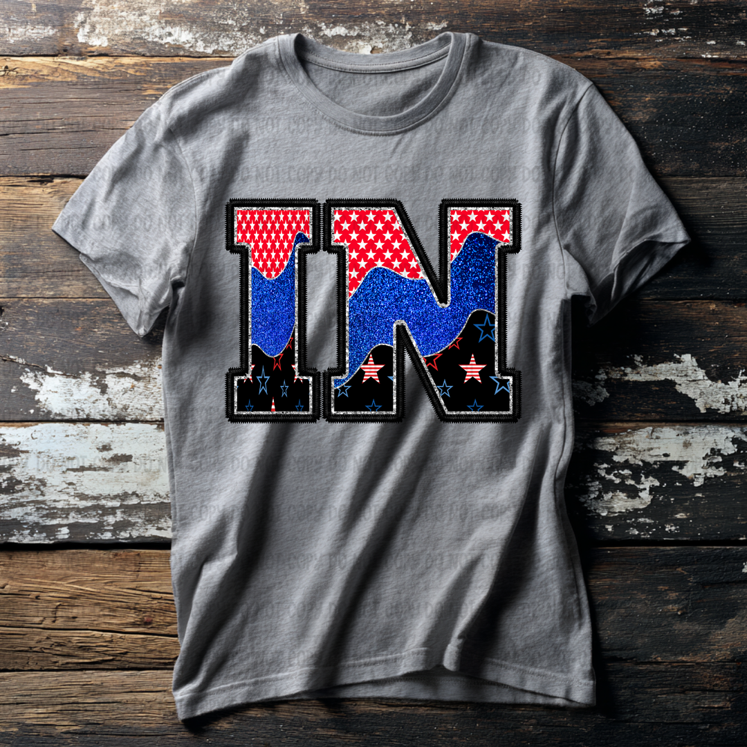 USA States DTF Print