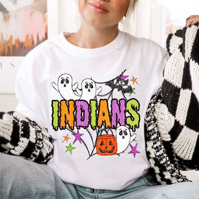 Halloween Mascots DTF Print