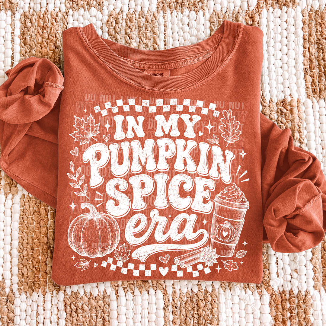 In My Pumpkin Spice Era DTF Print