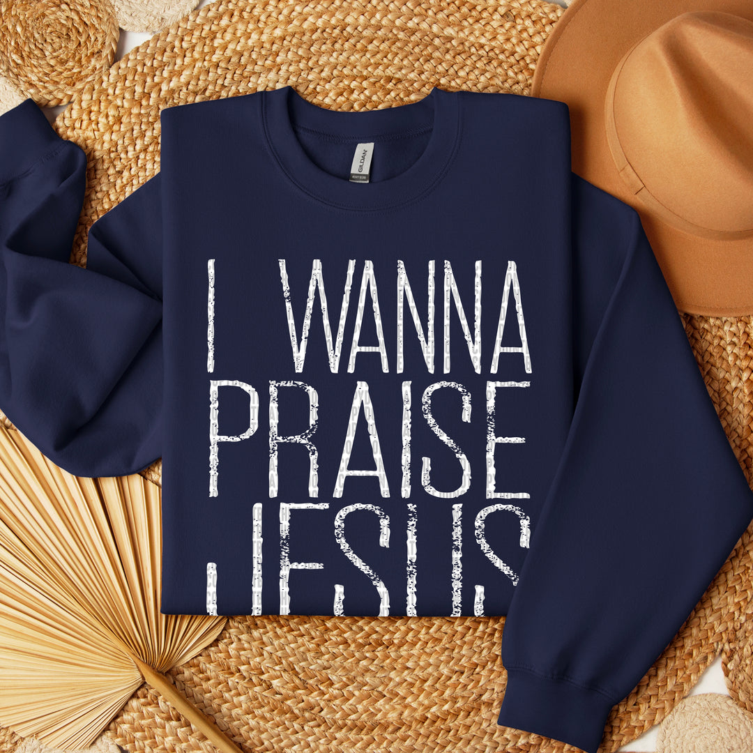I Wanna Praise Jesus DTF Print