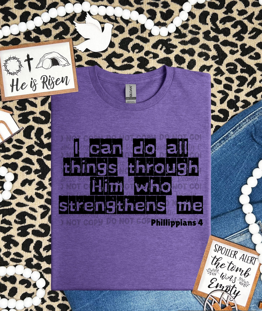I Can Do All Things DTF Print
