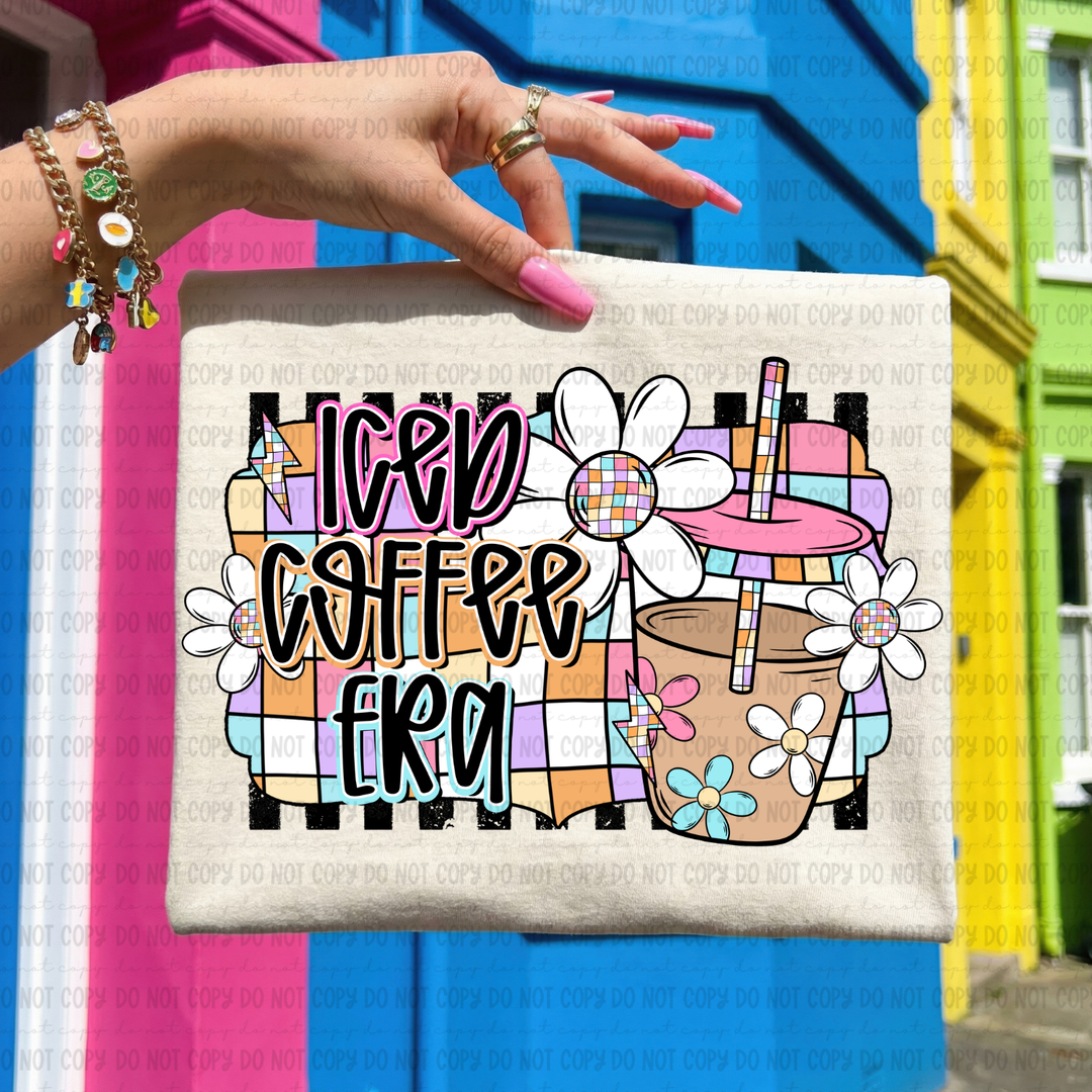 Iced Coffee Era DTF Print