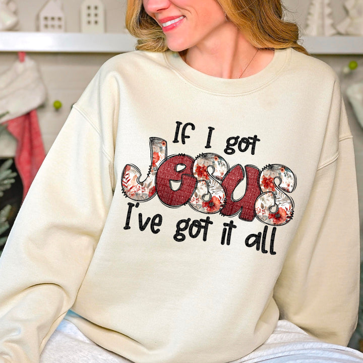 If I Got Jesus DTF Print