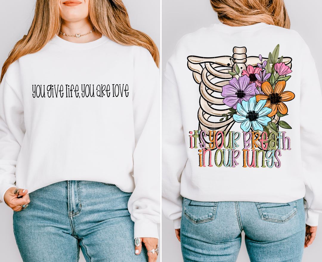 It’s Your Breath In Our Lungs DTF Print