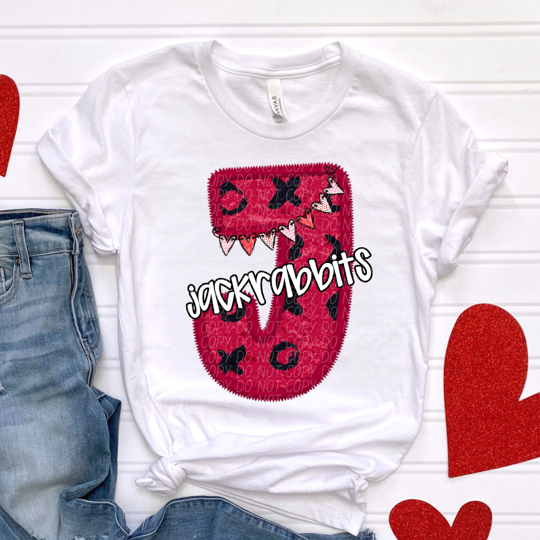 Valentines Day School Spirit C-F DTF Print