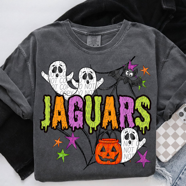 Halloween Mascots DTF Print